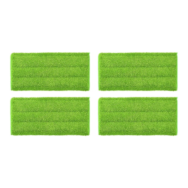 Billuyoard 4 bolsas de paño plano de microfibra suave y absorbente para una limpieza fácil paño de microfibra para el hogar Suministros de limpieza para el hogar verde