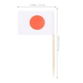thumbnail image 3 of Weiweiguan 200pcs Disposable Food Flag Picks Cocktail Toppers Decorative Fruit Toothpicks, 3 of 6