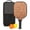 Black, variant on Pickleball Paddles Set Of 1, Fiberglass Surface, Animal, Leopard Print, 1 Paddle, 2 Balls & Bag