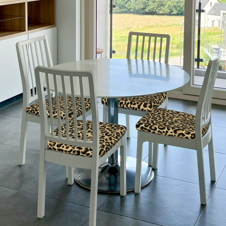 Dining Chair Leopard Print Chair Covers Accent Chairs Animal Print