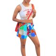 thumbnail image 3 of Sylvamorning men Beach Shorts Bright Color Print Casual Style Loose Version, 3 of 7