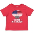 thumbnail image 3 of Inktastic I Love my Daddy Military Son Daughter Boys or Girls Baby T-Shirt, 3 of 5