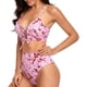 thumbnail image 2 of Traje de baño de las mujeres lavado a máquina bonito del traje de baño del poliéster de la impresión para la playa ANGGREK Otros, 2 of 8