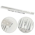 thumbnail image 2 of Deago Bird Spikes Stainless Steel Fence Spikes for Pigeons Raccoon Snakes Mouse Repellent Deterrent Spikes Defender for Outside (39.4in), 2 of 6