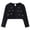 Black, variant on PEASKJP Girl Uniform Sweater Girls Cardigan Sweater School Uniforms Toddler Long Sleeve Button Knit Solid Sweaters Tops (White,1-2 Years)