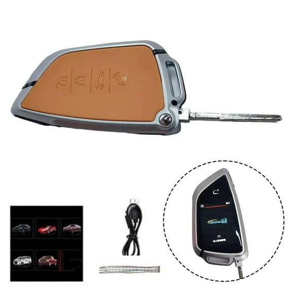 New Touch screen smart key remote keyless entry with mechanical key For All