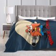 thumbnail image 4 of Mantas de viaje de felpa de Yosemite Sam, para dormitorio, sala de estar, sofá, oficina, 4 of 8