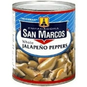 San Marcos Whole Jalapeno Pepper, 26 Ounce -- 12 per Case.