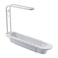 thumbnail image 2 of Wozhidaose Organization and Storage Kitchen Storage Holders Racks Telescopic Sink Shelf Soap Sponge Rack Basket Faucet Adjustable Bathroom Holder Organizer Storage Bins, 2 of 5