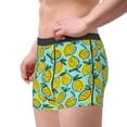 thumbnail image 4 of Haiem Lemon1 Men's Boxer Briefs, Every Day Comfort Stretch Cotton Moisture-Wicking Underwear-X-Large, 4 of 9