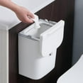thumbnail image 2 of Kitchen Waste Compost Bin with Lid Portable Multifunction for Home Bathroom, 2 of 8