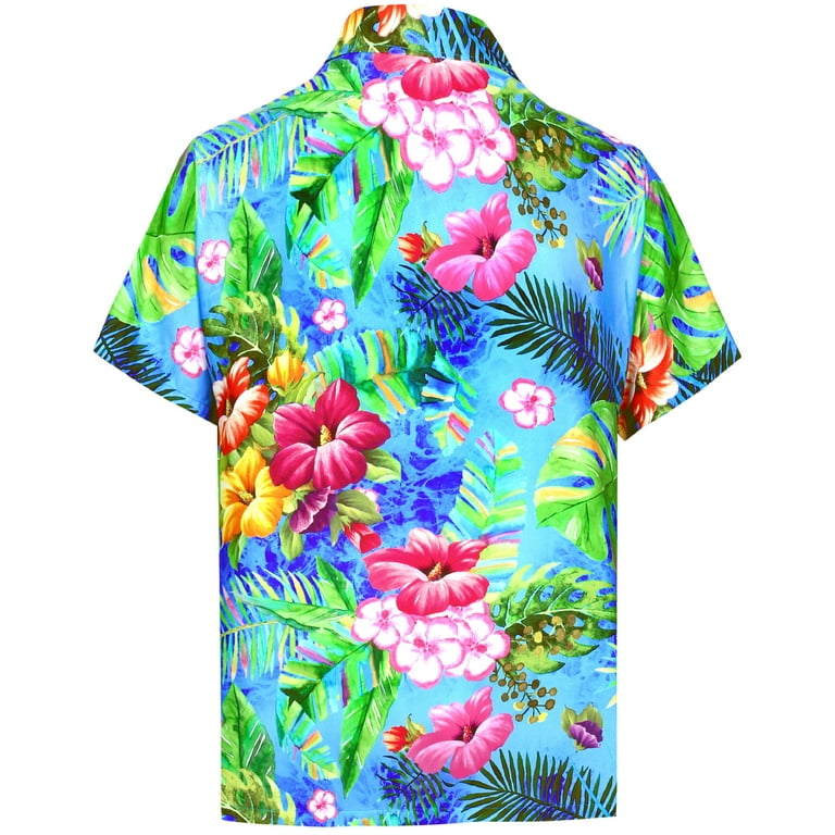 Hawaiian Hibiscus Flowers Men's Hawaiian Set Shirt and Swim Trunks Short  Sleeve 2 Piece Funny Suit : : Clothing, Shoes & Accessories