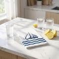 thumbnail image 6 of Yakvarog Nautical Kitchen Hand Towels, Soft Touch & Highly Absorbent Quick Dry Towel, 16" x 24", Durable Breathable Hand Towels for Wiping Cups, Dishes, Countertops, Summer Home Decor, 6 of 7