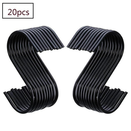 

20pack Heavy Duty S Hooks 8.5cm For Home20pack Heavy Duty S Hooks 8.5cm For Home