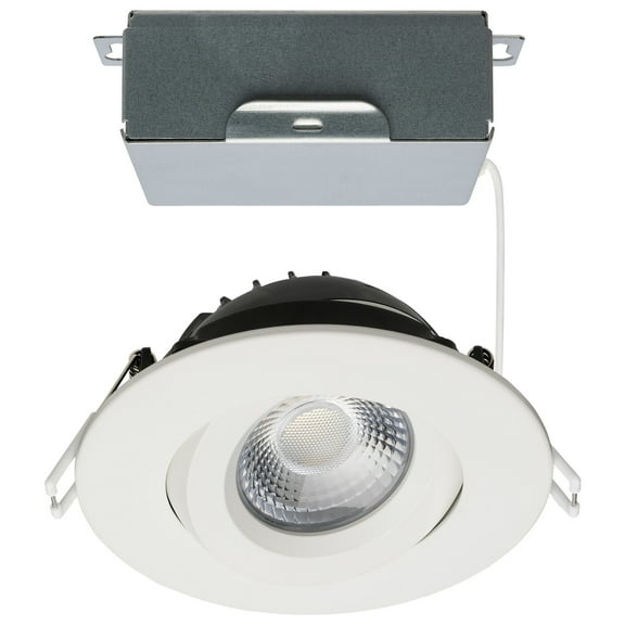 Satco Lighting S11618r1 Colorquick Led Canless Recessed Fixture - White