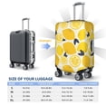 thumbnail image 2 of Luggage Cover Anti Scratch, Yellow Lemon Pattern Elastic Suitcase Protector Fits 18-32 Inch Luggage, 2 of 2