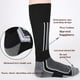thumbnail image 3 of par de calcetines de esquí para hombre y mujer, cálidos y gruesos, para otoño e invierno, cómodos, cálidos y largos., 3 of 5