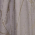 thumbnail image 4 of DESIGN ART Designart 'Golden Marble Design II' Mid-CenturyCurtain Single Panel 52 in. wide x 90 in. high - 1 Panel 90 Inches, 4 of 5