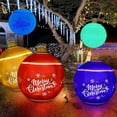thumbnail image 3 of 3pcs Inflatable Ball Giant Ornament Christmas Decoration for Indoor and Outdoor, 3 of 6
