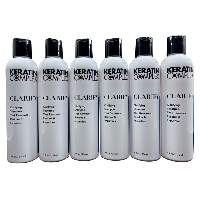 Keratin Complex Shampooing Clarifiant 8 OZ Ensemble de 6