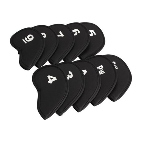 CIMAXIC 10Ud De Fundas Neopreno Negro Para De Golf Y Prolonga Durabilidad