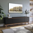 thumbnail image 1 of Mueble TV 75" Kappesberg 180cm con 3 Puertas Negro, 1 of 10