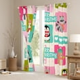 thumbnail image 3 of Castle Fairy Penguin Bear Black Out Curtains for Kids,Merry Christmas Curtains Pack of 2 (42x63 Each),Cartoon Animal Bedroom Curtains,Microfiber Bedroom Decor, 3 of 6