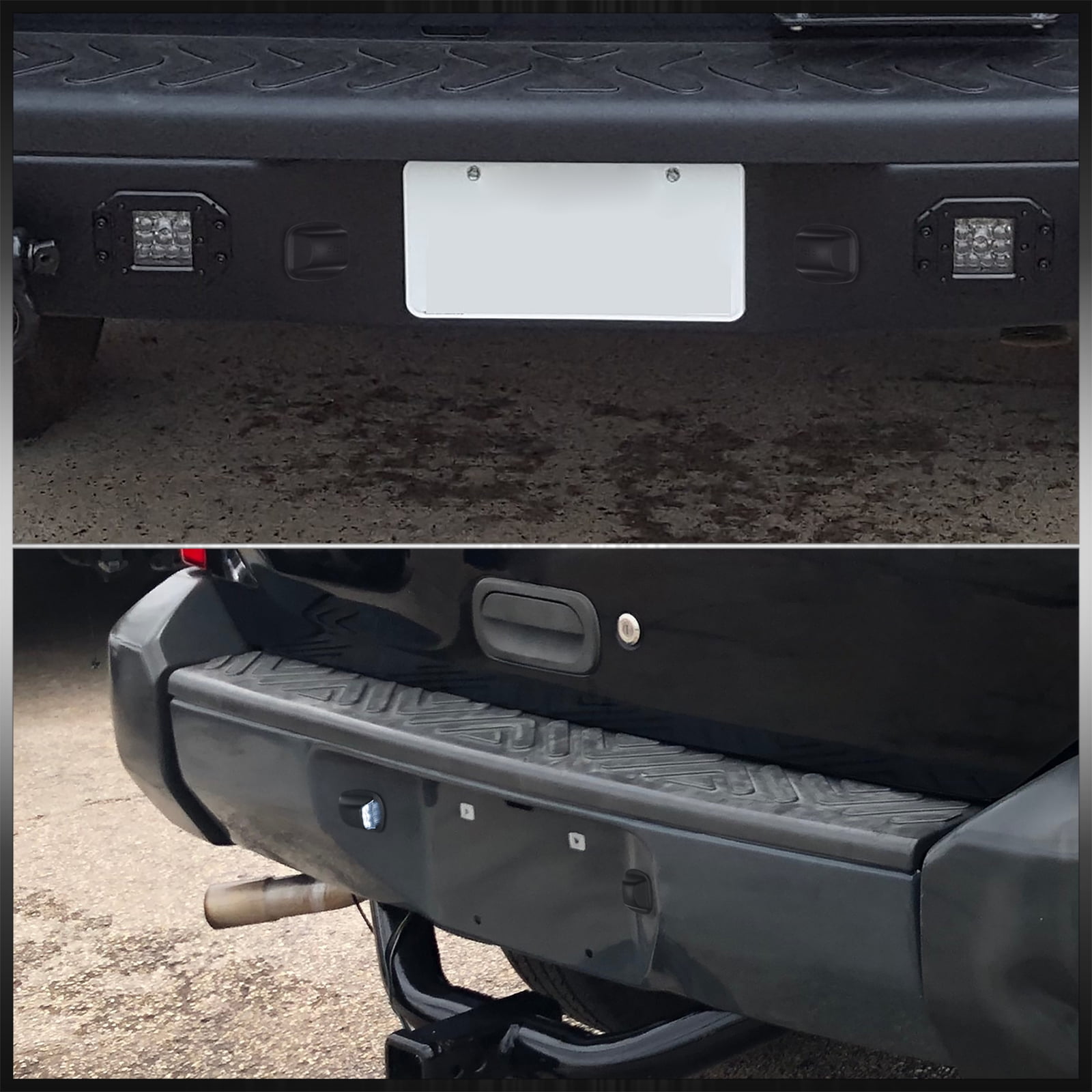 AJP Distributors White SMD LED Bumper License Plate Lights Tag Lamps Assembly Pair Set Compatible/Replacement For Nissan Xterra Frontier WD22 D22 1994 1995 1996 1997 1998 1999 2000 2001 2002 2003 2004