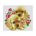 thumbnail image 2 of GUOOL Dogs DIY Stamped Cross Stitch DIY s Needlework Embroidery Cartoon Cross, 2 of 9