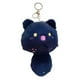 thumbnail image 1 of Llavero de peluche con personaje de dibujos animados Salvador negro, 1 of 10