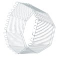 thumbnail image 4 of 8Pcs Hamster Fence Toy Hamster Iron Wire Fence Simple Exercise Yard White, 4 of 7