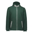 thumbnail image 3 of Holloway 229587 Turnabout Reversible Jacket - Dark Green/Carbon - S, 3 of 3