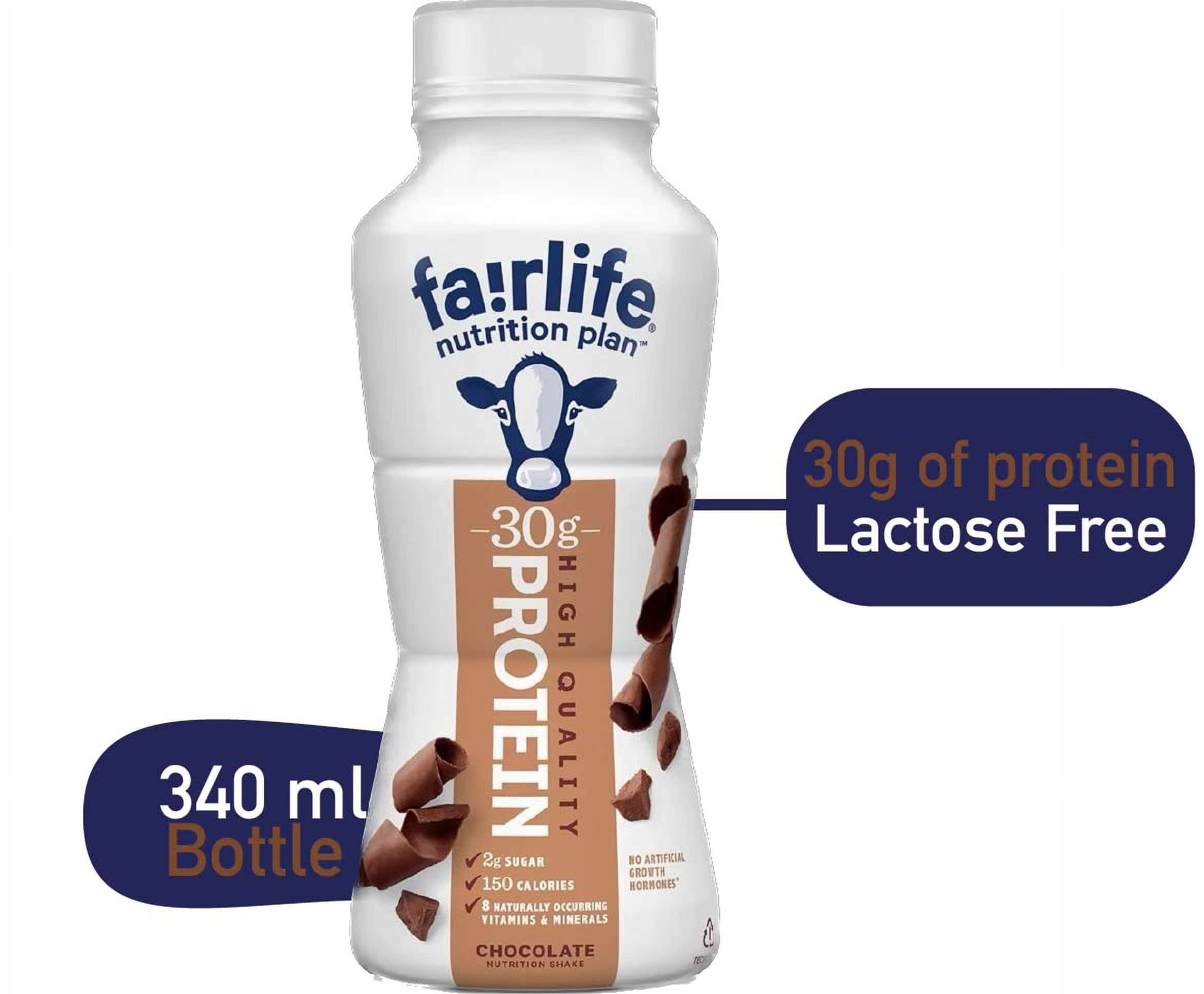 Fairlife Nutrition Plan 30g Protein Shake, Chocolate (11.5 fl. oz, 8 Pack)