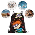thumbnail image 6 of Rugrats Drawstring Backpack Lightweight Portable Sport Gym Sackpack Draw String Cinch Bags For Men Women, 6 of 9