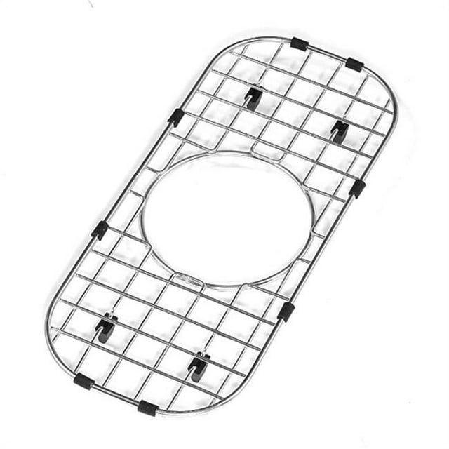 Houzer BG-1100 Grille de Fond d'Évier Wirecraft 6.25 x 14.5 Po - Acier Inoxydable