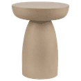 thumbnail image 1 of Bouclair Beige Concrete Effect Side Table, 1 of 8