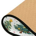 thumbnail image 3 of Ryvnso Christmas Tree Pattern Hallway Runner Rugs Floor Carpet Non Slip Entryway Mat 2' x 6', 3 of 7
