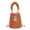 Orange, variant on Women's Mini Alligator Pattern Bucket Bag - PU Chain Shoulder Crossbody Purse with Lock (4.72×4.72×5.12in)