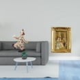 thumbnail image 2 of Escultura de de resina con marco de fotos. Adorno de mesa único para comedor, oficina, dormitorio, decoración rústica. Ideal como regalo., 2 of 8