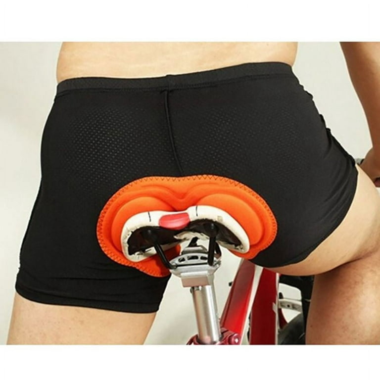 Men & Women Underwear Bike Shorts- 3D Thick Breathable Gel Padded MTB Biking  Riding Cycling Shorts Comfortable Underwear Short Pants,M 