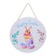 thumbnail image 1 of Easter Decoration Wooden Easter Door Sign Welcome Sign Easter Hanging Plaque Party Favor, 1 of 2