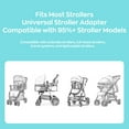 thumbnail image 7 of HioHa Universal Baby Stroller Footmuff, Winter Warm Pram Sack with 5-Point Harness Opening, Windproof & Water-Resistant, Machine Washable Cosy Liner for Newborn to Toddler, Fits Most Strollers, 7 of 7