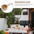 thumbnail image 3 of Raindrops Khaki Plastic Coffee Cup for Home Use with Rope Design and Premium Material 8 oz, 3 of 8