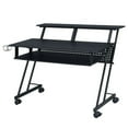 thumbnail image 2 of ACME 47" Home Office Furniture Suitor Music Recording Studio Desk, Black, 2 of 7