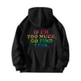 thumbnail image 4 of NMMUED Womens Hoodies, Womens Hoodies Pullover, Y2k Hoodie, Hoodies for Women, Oversized Hoodies for Women, White L, 4 of 5