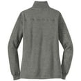 thumbnail image 2 of Mafoose Women's 1/4 Zip Sweatshirt Vintage Heather Medium, 2 of 3