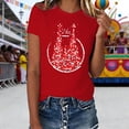 thumbnail image 2 of DHFJKG Carnival T Shirts For Women Short Sleeve Graphic Tee Festive Celebration Top Comfortable Casual Shirt For Ladies Summer Trendy Tops, 2 of 4