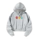 thumbnail image 2 of Sudadera con capucha Sudadera con capucha Casual Otoño Moda Manga larga Sudadera con capucha Mujer Sudadera con capucha para deportes al aire libre XL, 2 of 8