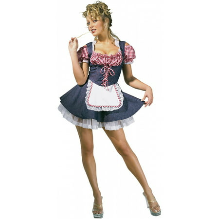 Farmers Daughter Adult Costume - X-Small