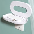 thumbnail image 2 of Wall-Mounted Phone Stand Charging Organizer Rack Space-Saving Socket Holder, 2 of 4